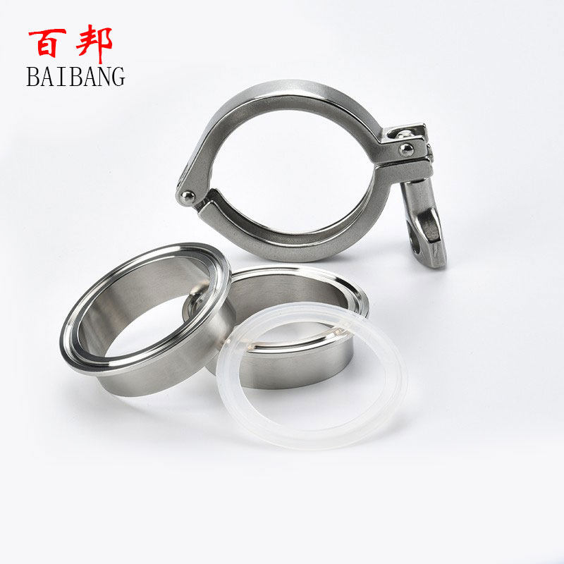 304不锈钢卡箍套装卫生级快装卡箍精铸卡箍重型卡箍抱箍管夹管卡_虎窝淘