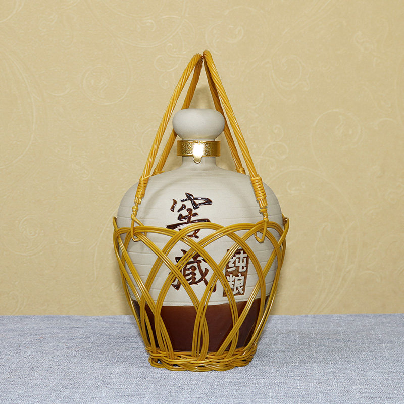 陶瓷酒瓶白酒瓶1235斤窖藏空瓶酒坛酒罐土陶密封复古家用酒壶,淘宝优惠券,粉丝福利购,淘宝优惠卷