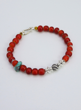 男女通用琉璃珠休闲复古手链手串