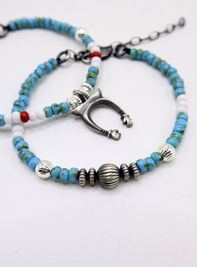 原创设计925纯银琉璃珠手链手串