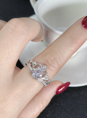 Marry欧美中世纪高级感戒指女