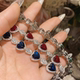 Dinner Gemstone Candy Series Light Luxury Love Colorful Bracelet