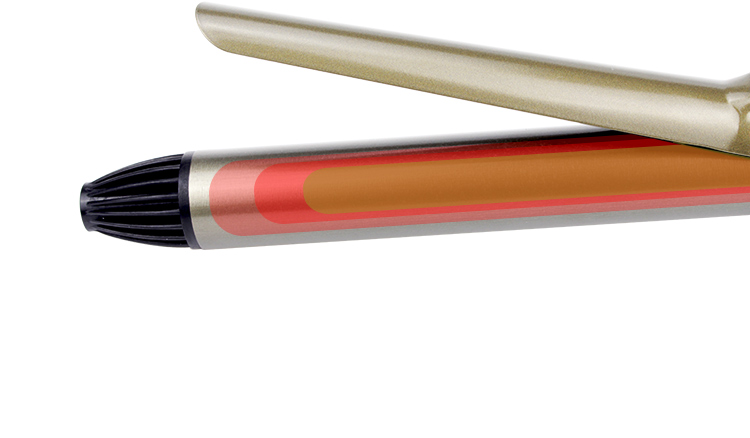 易科力男士电卷棒手动旋转专业影楼卷发棒羊毛卷持久大小卷不伤发