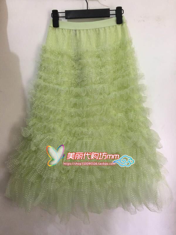 欧时力丹妮2020新款夏装蛋糕半身裙 美丽正品代购半身裙