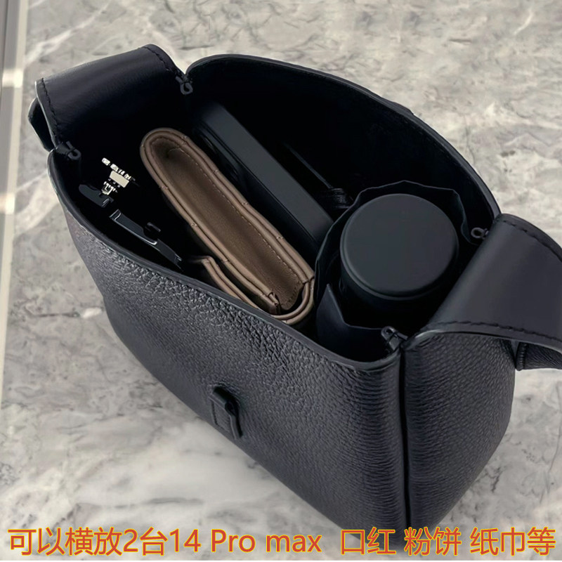 新款高级感杨树林hobo腋下包夏天女包头层牛皮水桶包mini单肩小包,淘宝优惠券,粉丝福利购,淘宝优惠卷