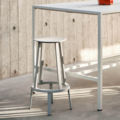sort丹麦HAY旋转吧台凳北欧厨房岛台吧凳吧椅Revolver Bar Stool - 图0