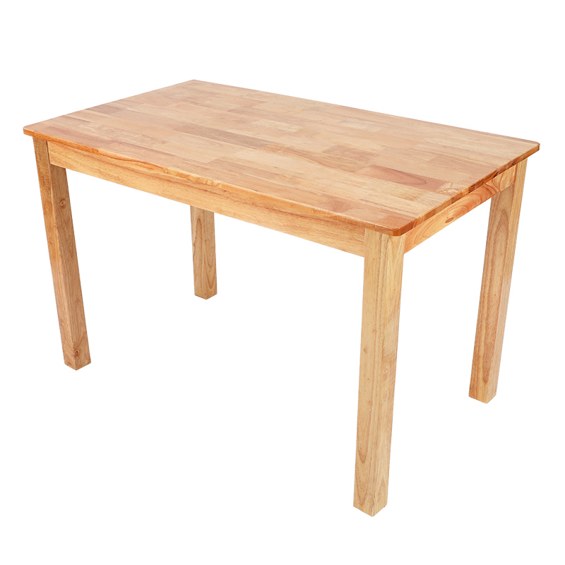 实木桌子餐桌小户型家用简约现代方桌长方形电脑桌原木饭桌餐台
