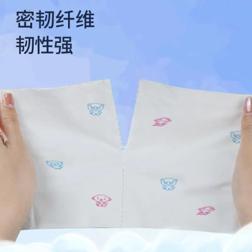 雪亮50大卷原生木浆5层加厚无芯卷筒纸卫生纸厕所纸家庭实惠装 - 图2