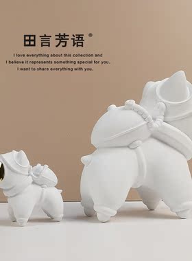 现代简约猫装饰摆件创意家居桌面工艺品艺术空间玄关吧台装饰品