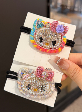 hellokitty可爱发夹碎发整理夹