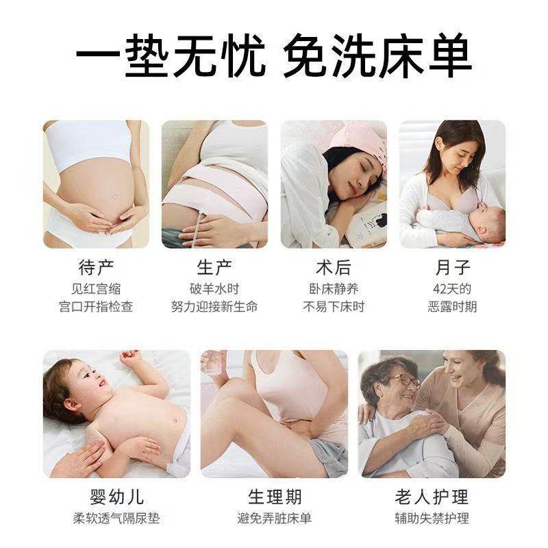 易舒讯医用护理垫一次性专用产褥垫成人老人尿垫6090产妇产后垫单 - 图2