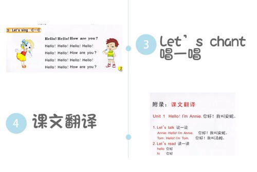 新版正版新概念幼儿英语 小班上 幼儿园英语教材 3-7岁幼儿英语 英语启蒙教材动漫教学配VCD光碟 情景英语赠送光盘 - 图1