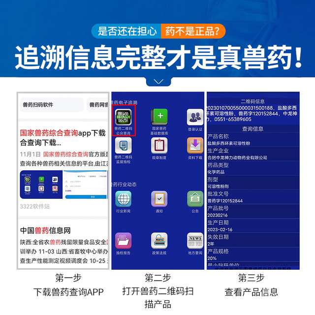 A box of 30 bags of Zhonglong Shenli Doxycycline Hydrochloride