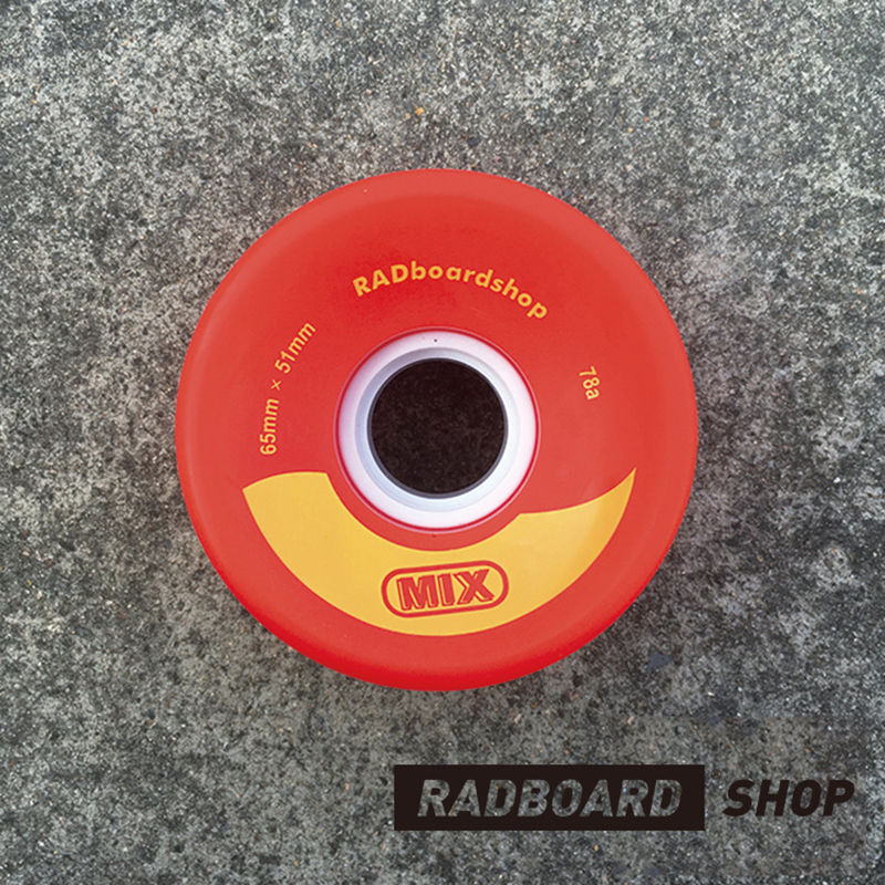 MIX番茄炒蛋轮子65mm78a混色专业平花Dancing长板RADBOARDSHOP - 图2