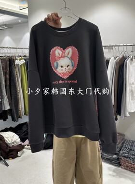 一件包邮 小夕韩国东大门代购COMBO26秋季女装时尚新款印花卫衣