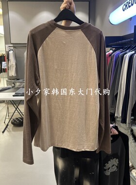 一件包邮 小夕韩国东大门代购CREDITO 26秋女装时尚新款长袖T恤
