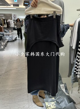 一件包邮 小夕韩国东大门代购CHAV 26秋季女装时尚新款纯色长裙