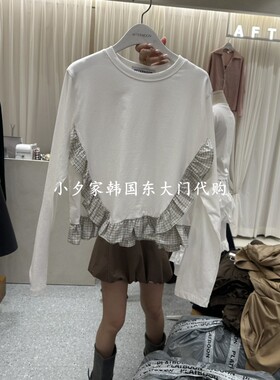一件包邮 小夕韩国东大门代购 AFTERNOON 26秋女装时尚新长袖T恤