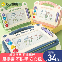 Oversized childrens drawing boards Magnetic writing colorful graffiti boards Home erasable toddlers Baby Toys 951