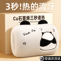 Hot water bag Charging plush warm hand Bao warm baby girl with hot compress belly explosion-proof warm water bag electric heating Bao 1780