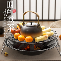 Surround Furnace Cooking tea Baking Fire Oven Suit Outdoor Indoor Heating Stove Barbecue Oven Home Carbon Charcoal Stove Patio Grill 2138