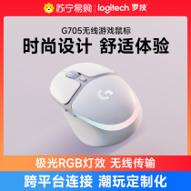 Rotech G705 Aurora Game Series Mouse Wireless Bluetooth Dual Mode Connect RGB Stream Spotlight Effect 215