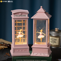 Teng Xuan Christmas decorations Desktop swinging pieces Santa Claus lighting ambience Eight soundboxes Music Gift 1563