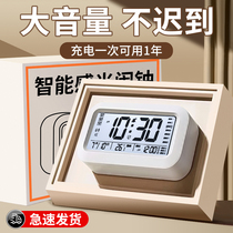 Alarm clock Students dedicated to waking up Divine Instrumental intelligent electronic clock Childrens men and women forcefully wake up 2023 new 1613