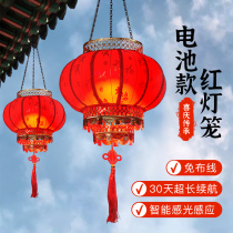 New Year Atmosphere Decorative Lights for Lunar New Year Spring Festival Home Foeword Red Lantern Pendant Outdoor Festival Tree Hanging Lantern 2282