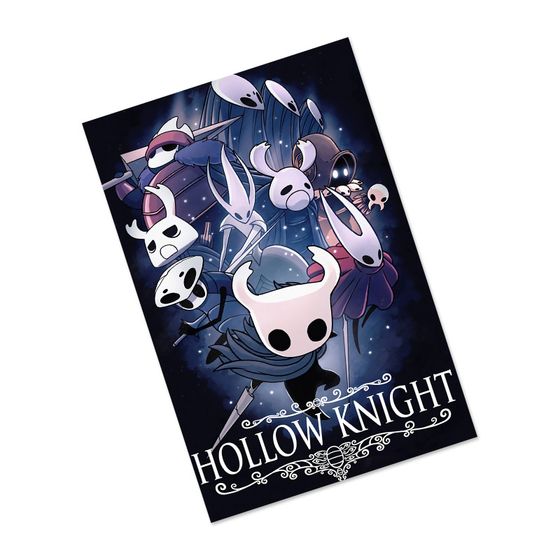 空洞骑士游戏海报周边Hollow Knight壁纸宿舍卧室网咖超大墙贴画-图3