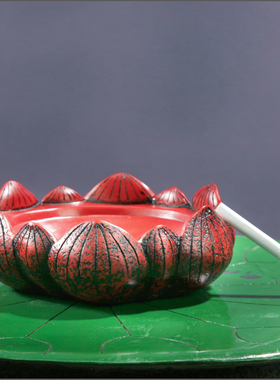 新中式装饰摆件树脂材质桌面摆设