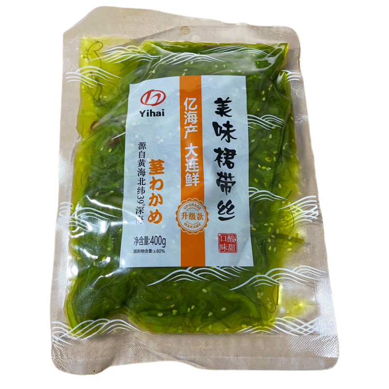 亿海美味裙带菜丝酸甜口味400g袋装大连特产即食小菜拌菜佐餐芥香,淘宝优惠券,粉丝福利购,淘宝优惠卷
