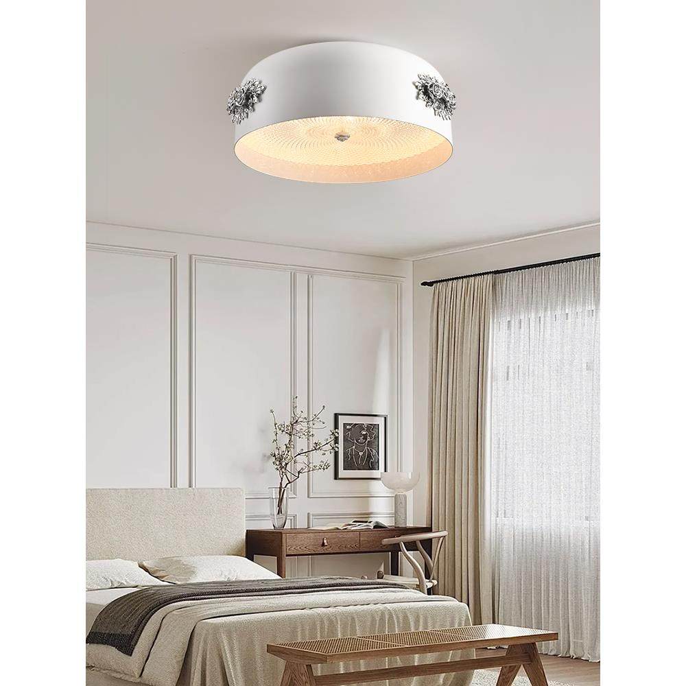 法式奶油风餐厅吊灯创意个性卧室书房灯高级感复古雕花艺术石膏灯,淘宝优惠券,粉丝福利购,淘宝优惠卷