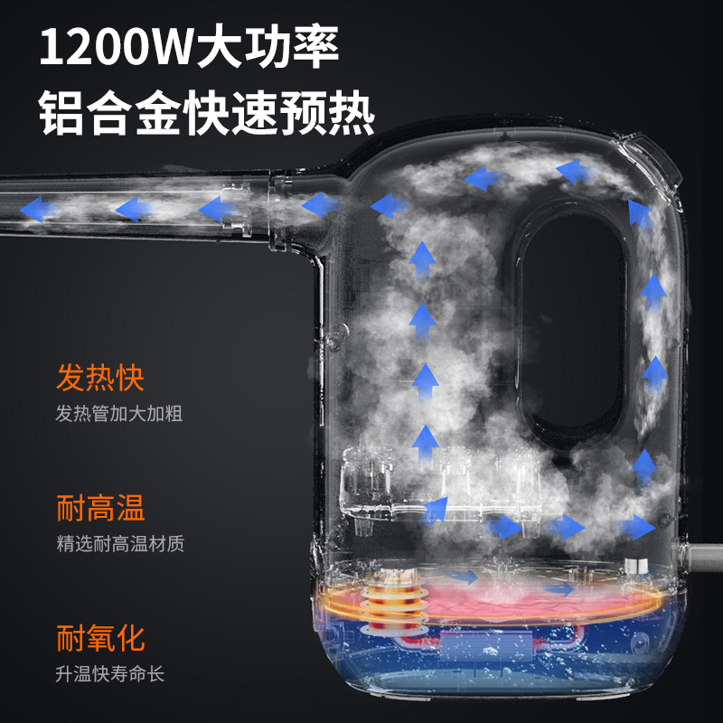 德国高温高压蒸汽清洁机家用小型厨房空调家电油烟机清洗机消毒机 - 图0