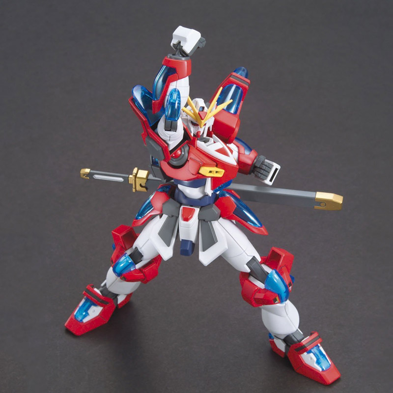 万代高达拼装模型 HG HGBF 1/144 神木燃焰 燃烧  敢达创战者 - 图2