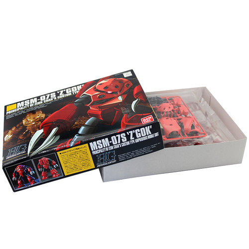 万代高达模型 HGUC 019红魔蟹夏亚专用MSM-07S CHAR'S Z`Gok敢达 - 图3
