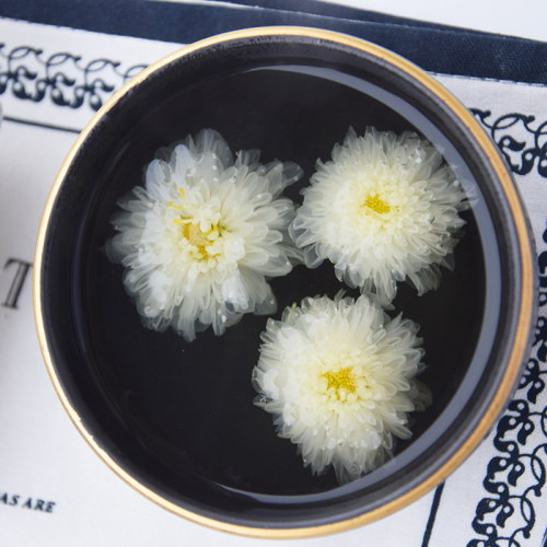 安徽黄山贡菊徽白菊花茶散袋装非金银花泡水组合搭配干菊花果茶叶 - 图1