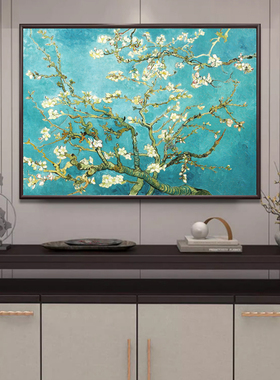 春之花束油画入户门玄关装饰画