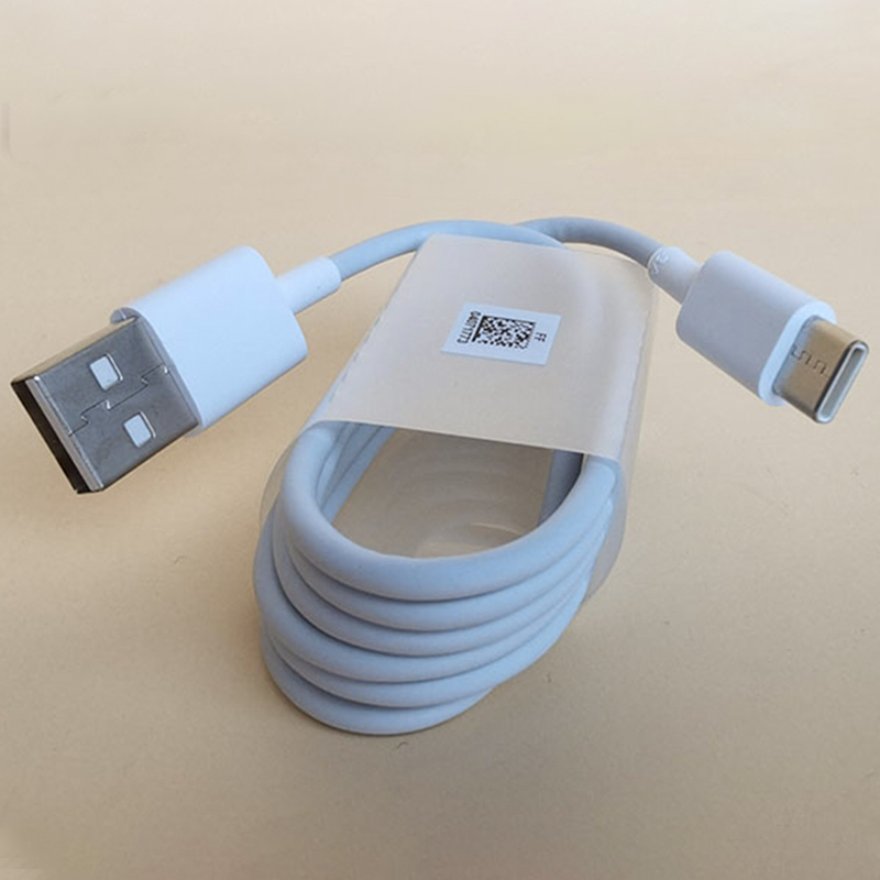 趣评测/USB-A转Type-C数据线 3A快充充电线 1米白色-图2