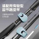 Multifunctional lure raft rod fixing device