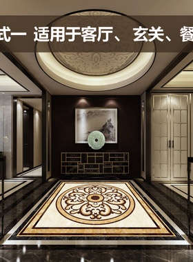 瓷砖自粘贴纸地面翻新改造PVC贴