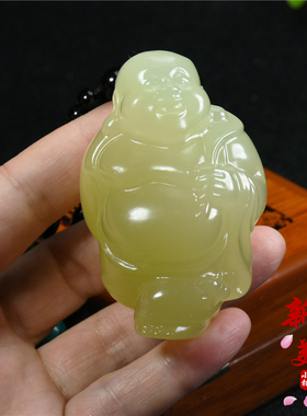 天然和田玉玉佛把玩件手把件玉石