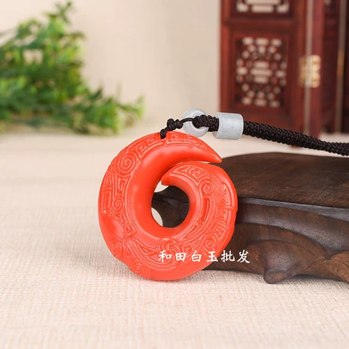 Подвеска из нефрита, ожерелье подходит для мужчин и женщин для влюбленных