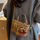 2025 new niche box portable crossbody bag
