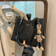 Fashionable and simple one-shoulder stylish portable commuter tote bag