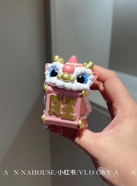 舞龙醒狮小摆件办公室桌面装饰品新年小礼物