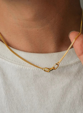 宝石项链叠戴环扣颈链Uisraky