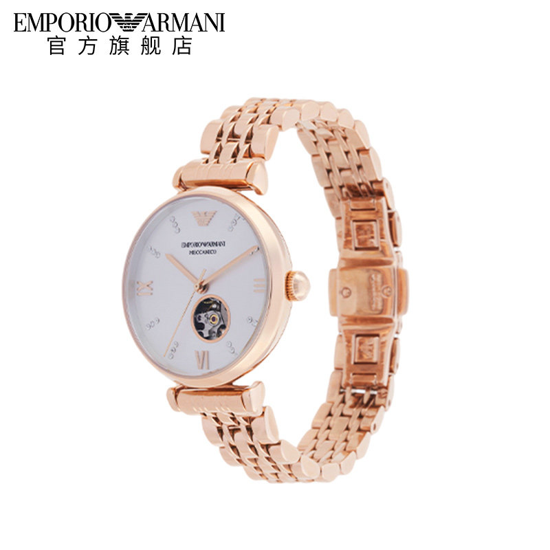 armani阿玛尼机械满天星女机械表 Emporio Armani腕表欧美腕表