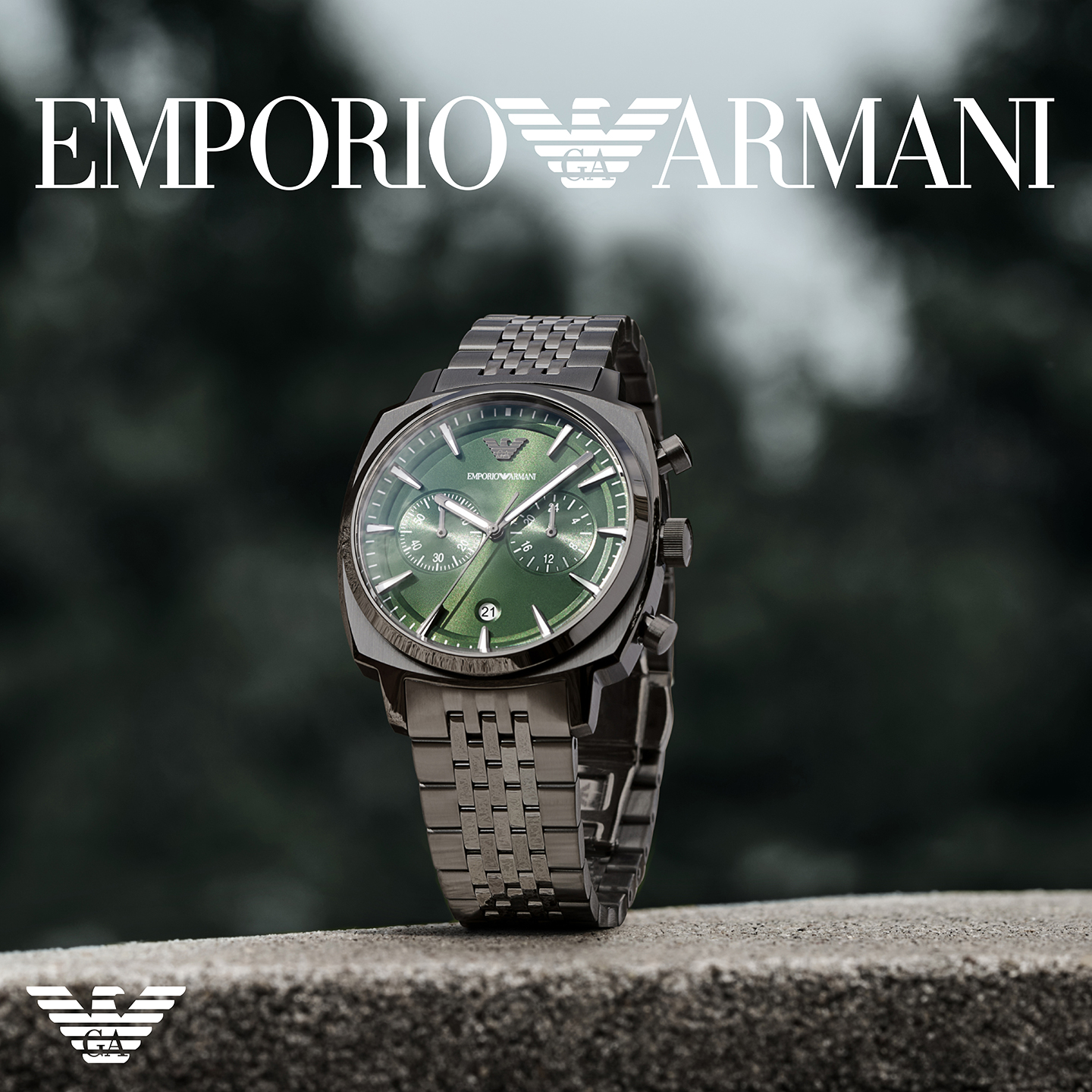 Armani Armani watch men's business large dial advanced quartz watch AR11689