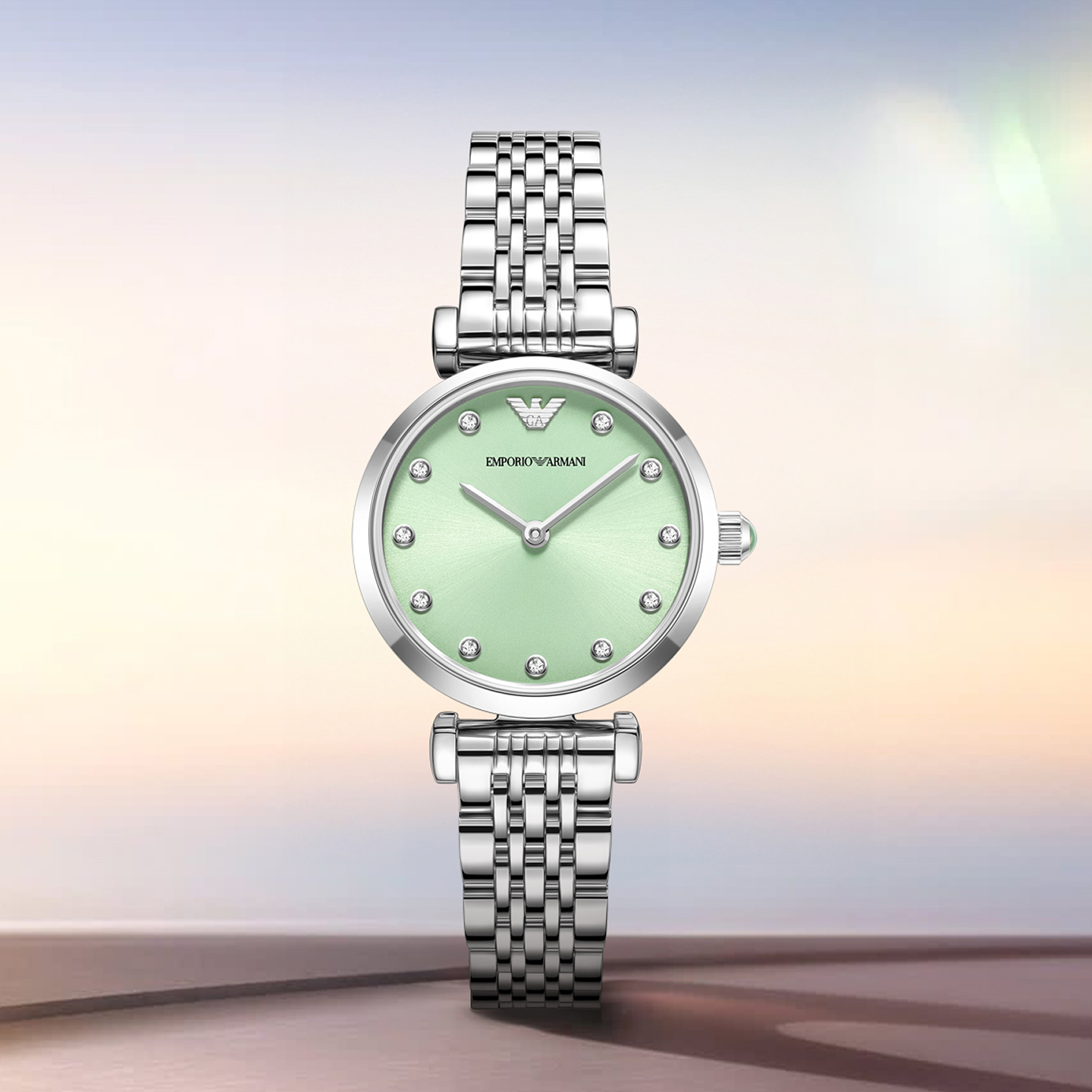 Armani Armani watch for women, light luxury, elegant, gift to girlfriend AR11667